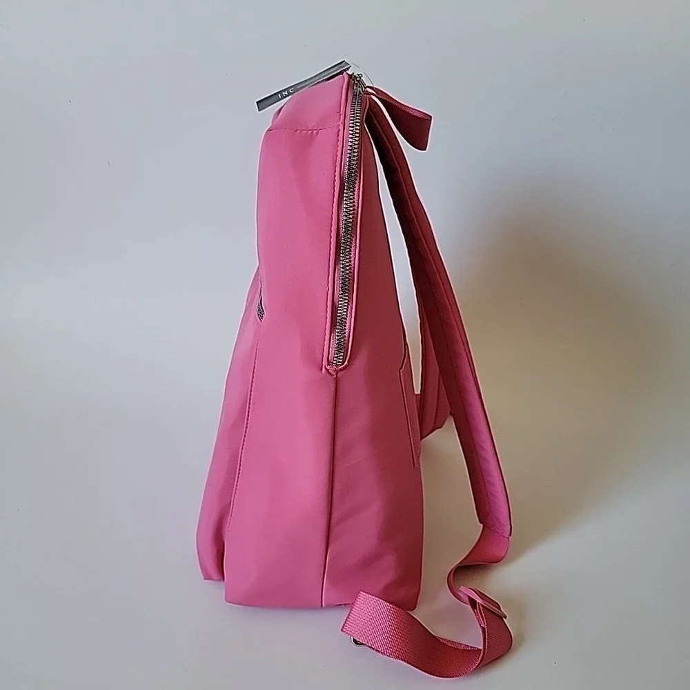 Inc International Concepts Layla Travel Backpack Pink Barbie Chic Coquette Retro